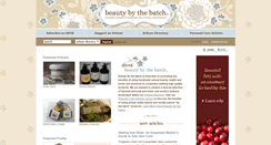 Desktop Screenshot of beautybythebatch.com